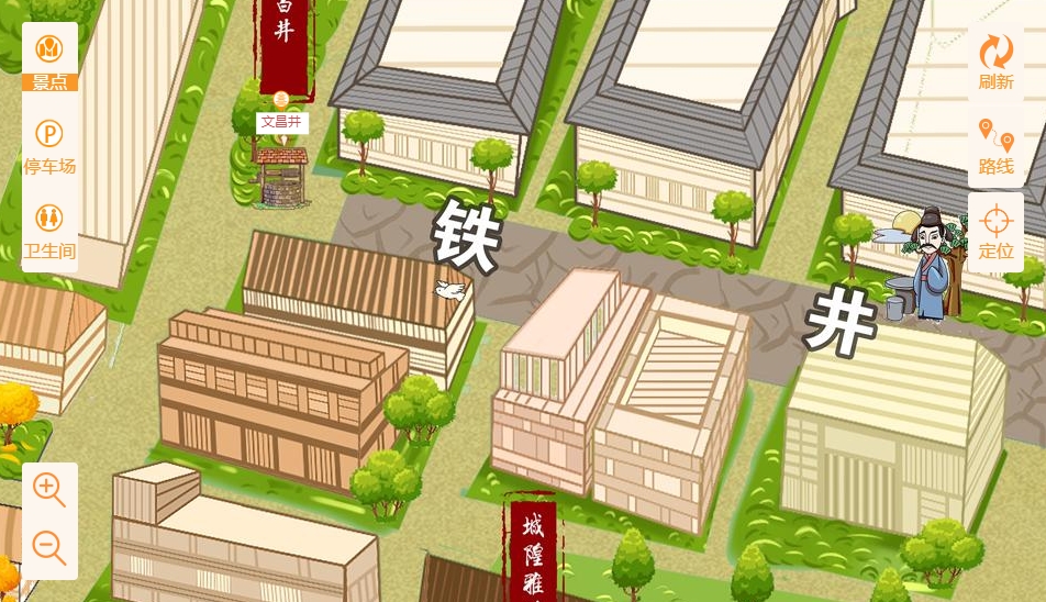 稷山智慧景区：手绘地图与语音导览的完美融合