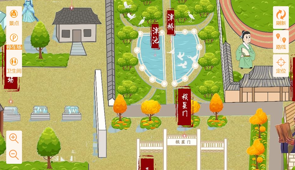 稷山手绘地图景区语音讲解导览系统：智慧景区建设的基石